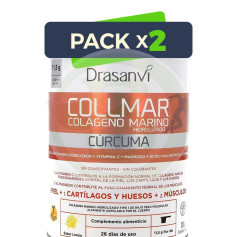 Pack 2x Collmar au Curcuma Saveur Citron 300Gr. Drasanvi