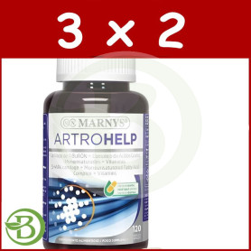 Pack 3x2 Artrohelp 120 Cápsulas Marnys