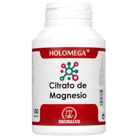 Holomega Citrate de Magnésium 180 Gélules Equisalud