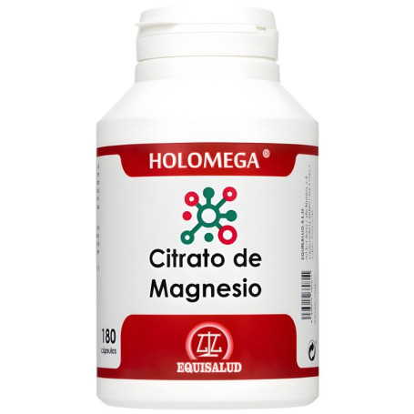 Holomega Citrate de Magnésium 180 Gélules Equisalud