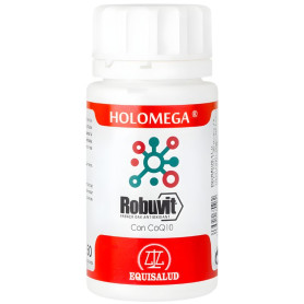 Holomega Robuvit avec Coq10 50 Gélules Equisalud