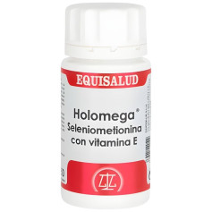 Holomega Sélénométhionine avec Vitamine E 50 Gélules Equisalud