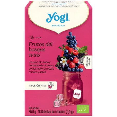 Fruits des Bois Infusion Froide 15 Filtres Yogi Tea
