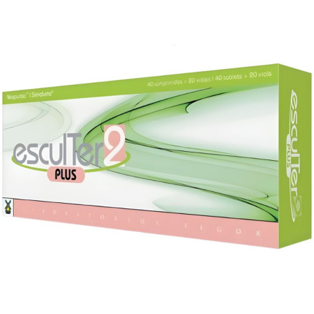 Esculter 2 Plus 40 Comprimés + 20 Flacons Tegor
