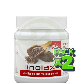 Pack 2x Linolax Semillas de Lino Molidas 500g Plantis