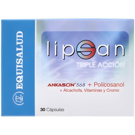 Lipsan Triple Acción 30 Gélules Equisalud