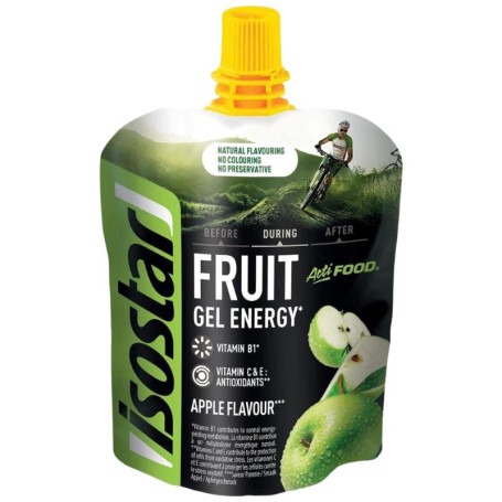 Actifood Gel Énergétique Saveur Pomme 90G Isostar