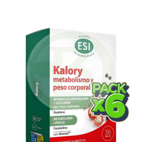 Pack 6x Kalory Metabolismo 36 Comprimidos Esi