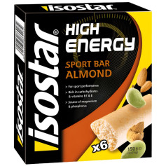 Barre High Energy Amande 6 Unités Isostar