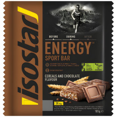 Barre High Energy au Chocolat 3 Unités Isostar