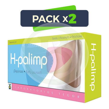 Pack 2x H-Palimp 30 Capsulas Tegor