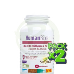 Pack 2x Human Biota 30 Gélules Sura Vitasan