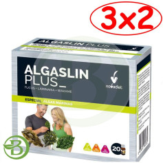 Pack 3x2 Algaslin Plus 20 Flacons Novadiet