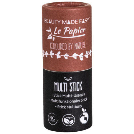 Barre Multi-Stick Lèvres et Joues Marron 6G Beauty Made Easy