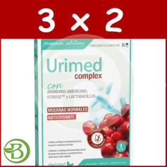 Pack 3x2 Urimed Complex 28 Capsules Dietmed