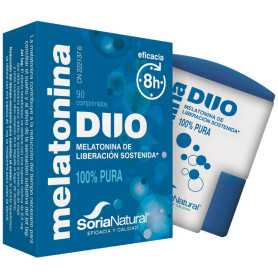 Melatonina Duo 90 Comprimés Soria Natural