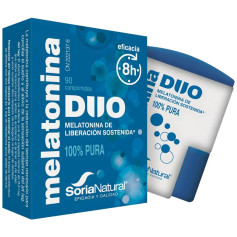 Melatonina Duo 90 Comprimés Soria Natural