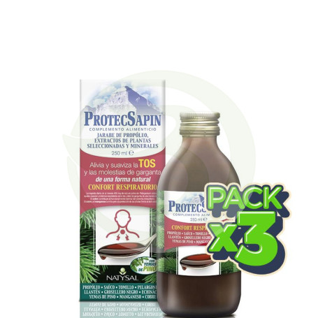 Pack 3x Protecsapin 250Ml. Natysal