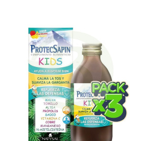 Pack 3x Protecsapin Kids Jarabe 250Ml Natysal