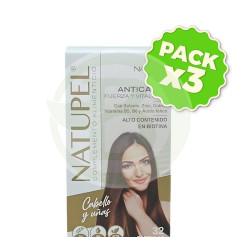 Pack 3x Natupel Anti-chute, Force et Vitalité 32 Gélules Natysal