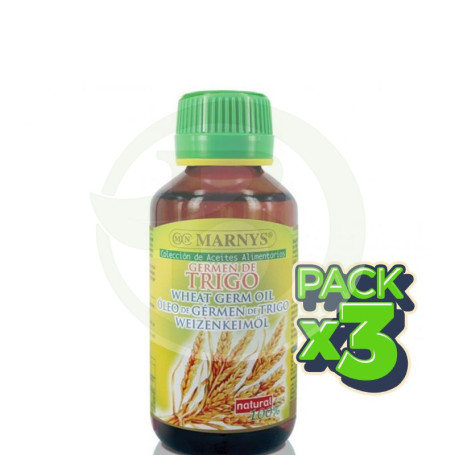 Pack 3x Aceite Alimentario de Germen de Trigo Marnys