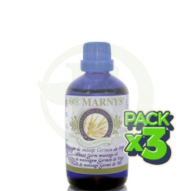 Pack 3x Aceite Masaje de Germen de Trigo Marnys
