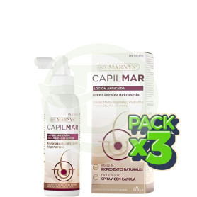 Pack 3x Capilmar Locion Anticaida Spray 100Ml Marnys
