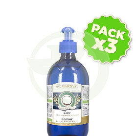 Pack 3x Aceite De Coco 500 Ml Marnys