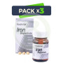 Pack 3x Hierro (Bisglicinato) 30Mg. 90 Comprimidos Health Aid