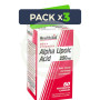 Pack 3x Ácido Alfa Lipoico 250Mg. Health Aid