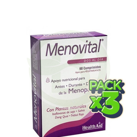 Pack 3x Menovital Health Aid