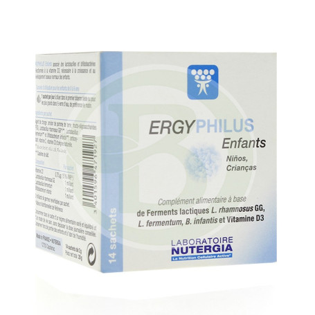 Ergyphilus Enfants 14 Sachets Nutergia