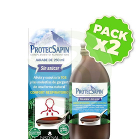 Pack 2x Protecsapin Jarabe sin Azúcar 250Ml Natysal