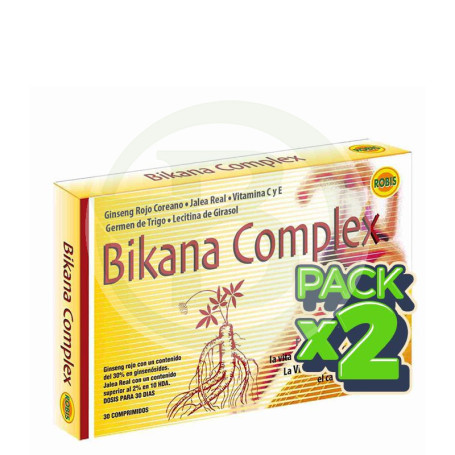 Pack 2x Bikana Complex 30 Comprimidos Robis
