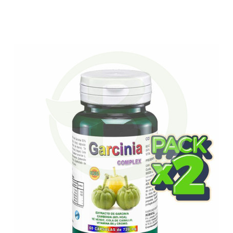 Pack 2x Garcinia Complex 60 Cápsulas Robis