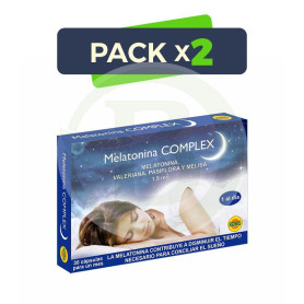 Pack 2x Melatonina Complex 1,9Mg. 30 Cápsulas Robis