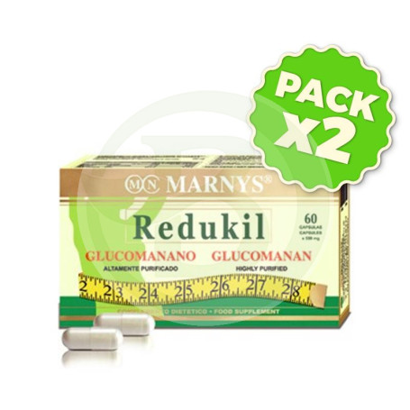 Pack 2x Redukil (Glucomanano) Marnys