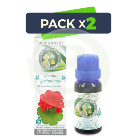 Pack 2x Aceite Esencial de Geranio Marnys