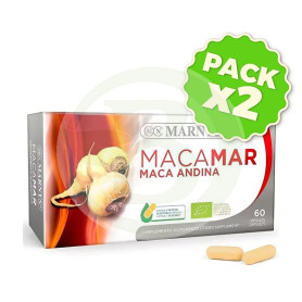 Pack 2x Macamar 60 Capsulas Marnys