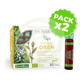 Pack 2x Phytalgem Dren 20 Viales Marnys