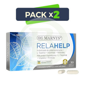 Pack 2x Relahelp 30 Capsulas Marnys