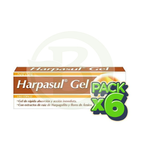 Pack 6x Harpasul Gel 75Ml. Natysal