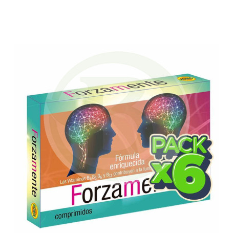 Pack 6x Forzamente 60 Comprimidos Robis