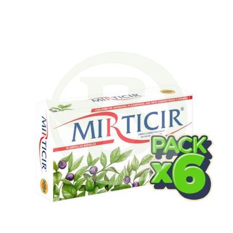 Pack 6x Mirticir 14 Ampollas Robis