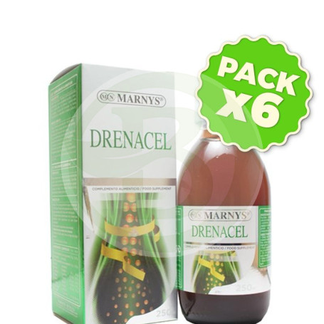 Pack 6x Drenacel 250Ml. Marnys