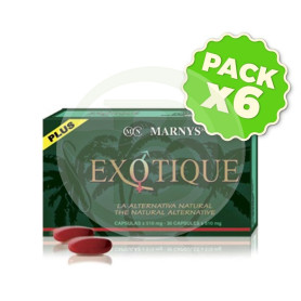 Pack 6x Exotique 60 Cápsulas Marnys