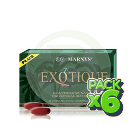 Pack 6x Exotique 30 Cápsulas Marnys