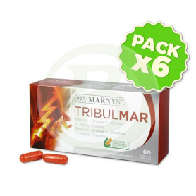 Pack 6x Tribulmar 60 Cápsulas Marnys