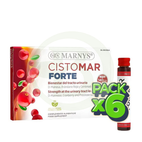 Pack 6x Cistomar Forte 5 Viales Marnys