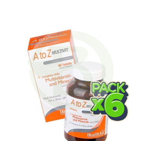 Pack 6x Multi A-Z Health Aid